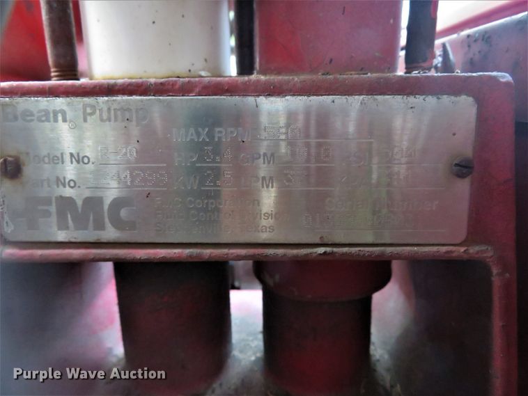 image for item EV9685 John Bean sprayer