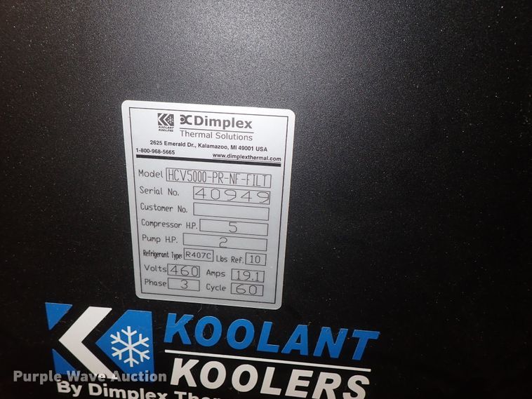 image for item FE9793 Dimplex HCV5000 coolant cooler