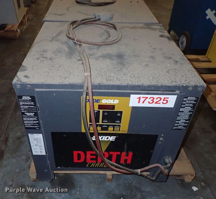 image for item FE9798 (2) Exide D3G-18-750 forklift battery chargers