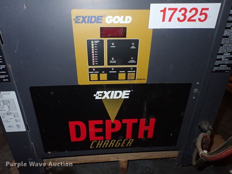 image for item FE9798 (2) Exide D3G-18-750 forklift battery chargers