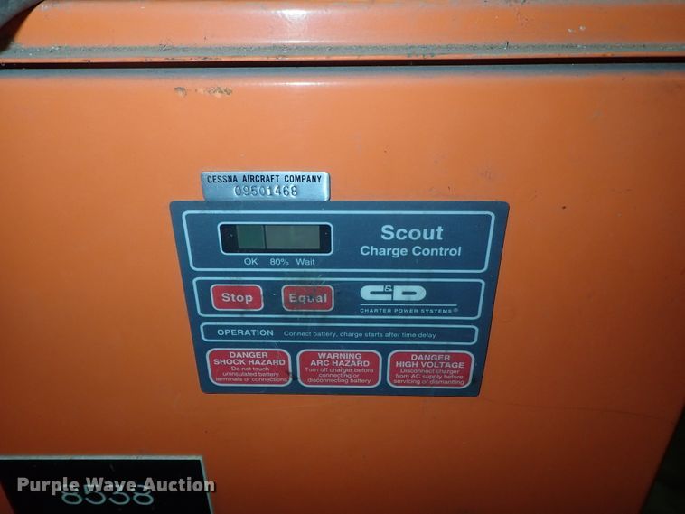 image for item FE9799 (2) Charter forklift battery chargers