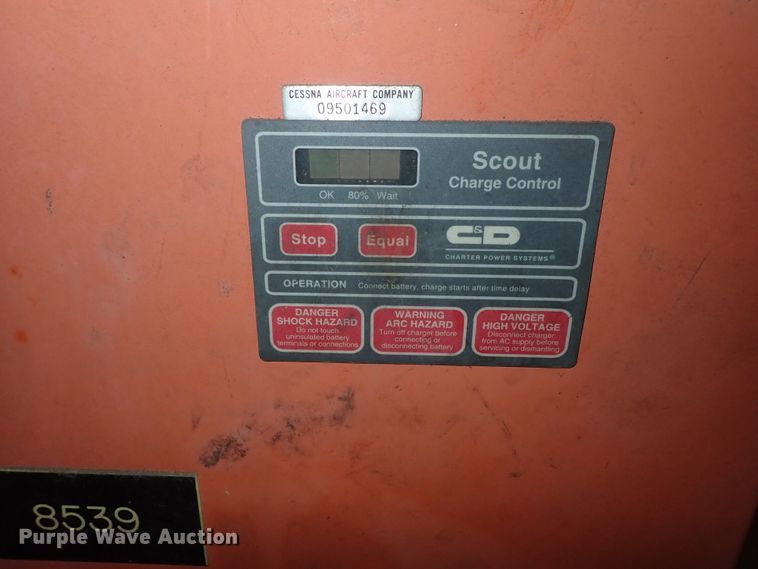 image for item FE9799 (2) Charter forklift battery chargers
