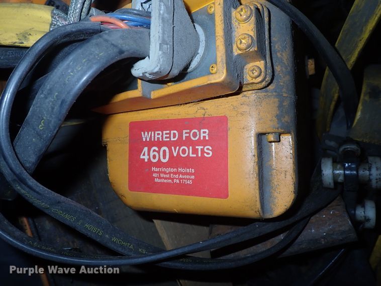 image for item FE9801 Harrington overhead hoist