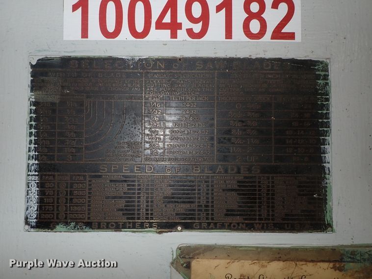 image for item FE9803 Bandsaw welder