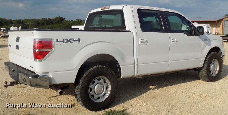 image for item FI9894 2012 Ford F150 SuperCrew pickup truck