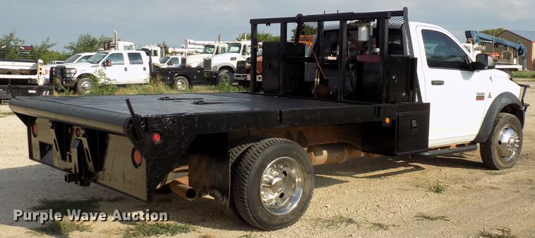 image for item FI9897 2011 Dodge Ram 4500 flatbed truck