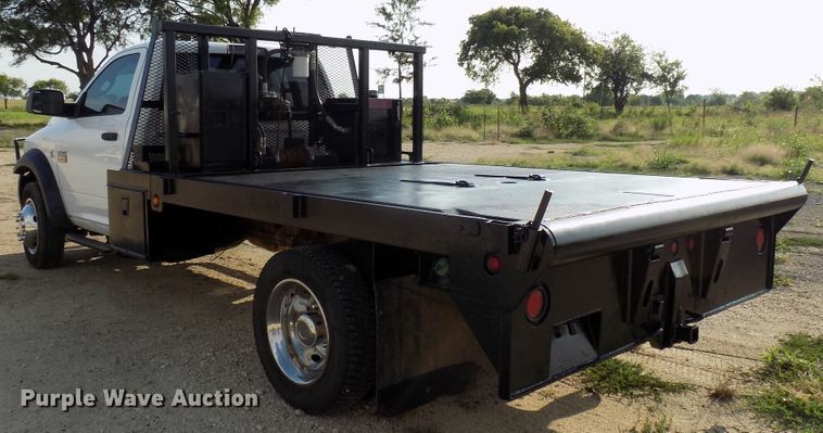 image for item FI9897 2011 Dodge Ram 4500 flatbed truck