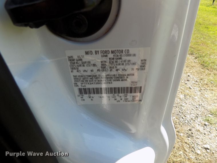 image for item FI9900 2011 Ford F250 Super Duty SuperCab pickup truck