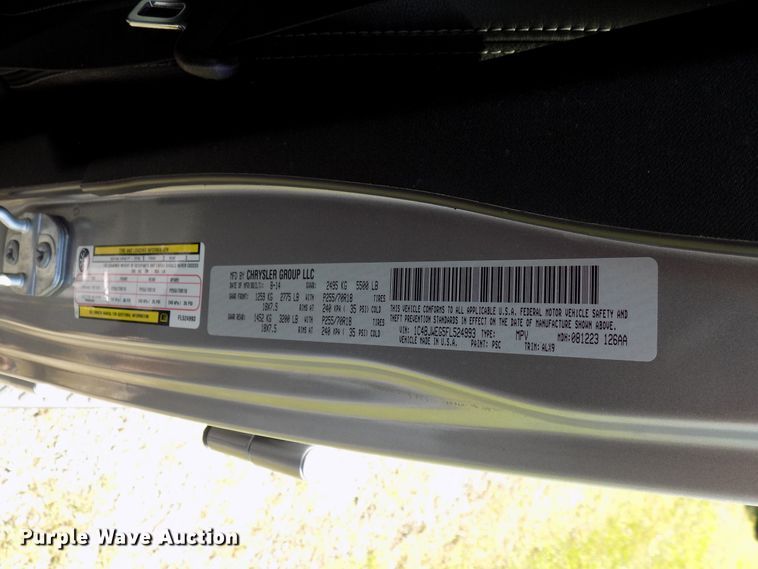 image for item FI9901 2015 Jeep Wrangler SUV