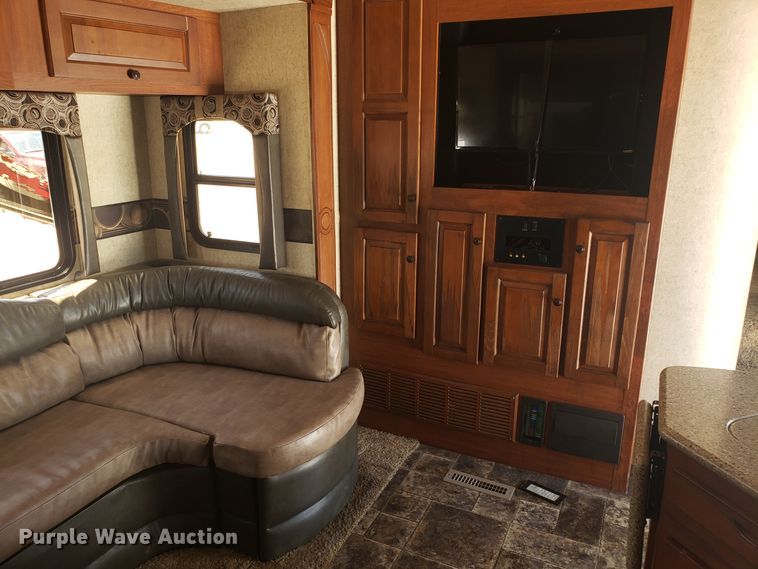 image for item FL9065 2012 Heartland Cyclone toy hauler camper