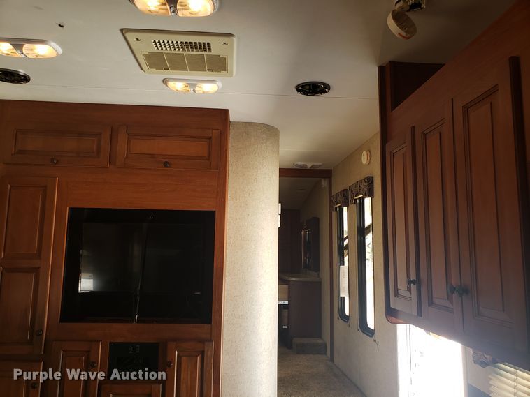 image for item FL9065 2012 Heartland Cyclone toy hauler camper