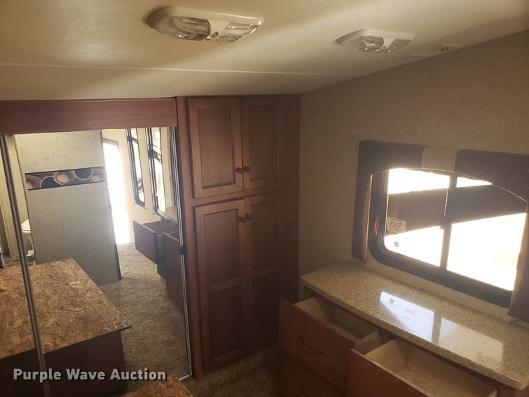 image for item FL9065 2012 Heartland Cyclone toy hauler camper