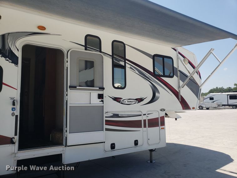 image for item FL9065 2012 Heartland Cyclone toy hauler camper