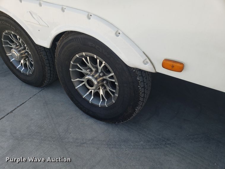 image for item FL9065 2012 Heartland Cyclone toy hauler camper