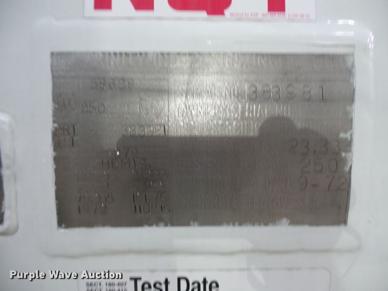 image for item FM9649 Trinity propane tank bed