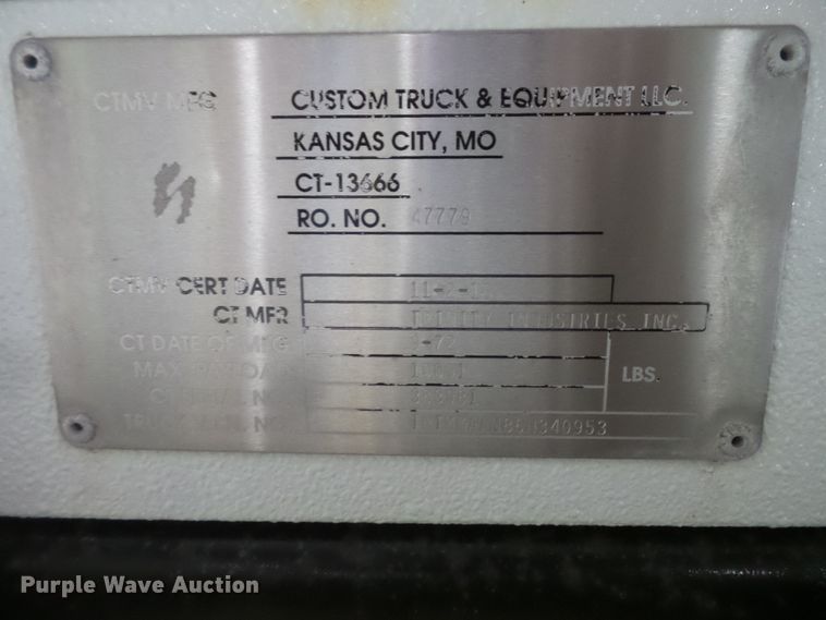 image for item FM9649 Trinity propane tank bed