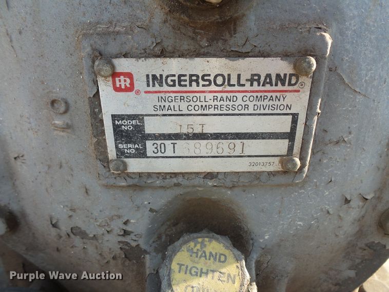 image for item FM9651 Ingersoll Rand air compressor