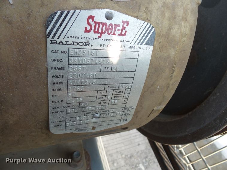 image for item FM9651 Ingersoll Rand air compressor