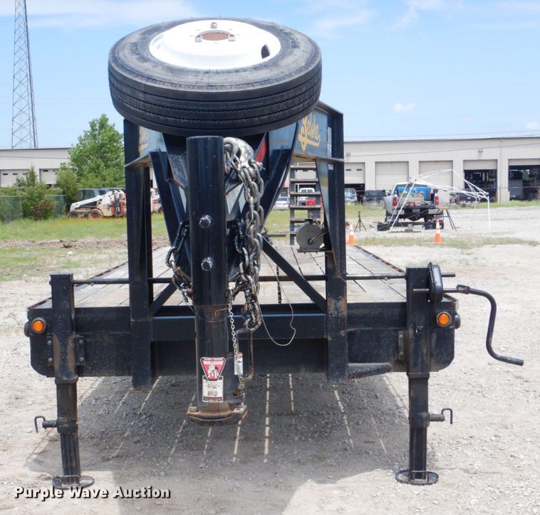 image for item FT9274 2015 Belshe DT255 equipment trailer