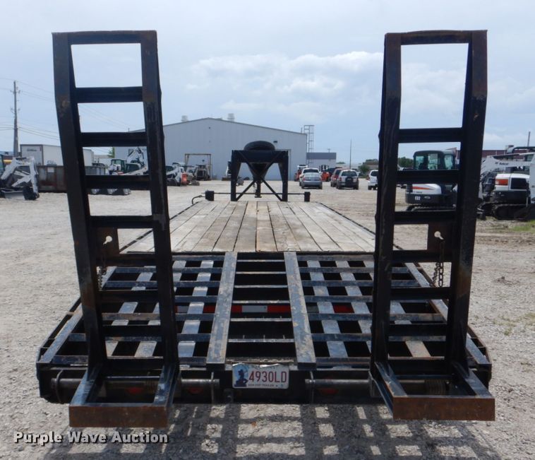 image for item FT9274 2015 Belshe DT255 equipment trailer