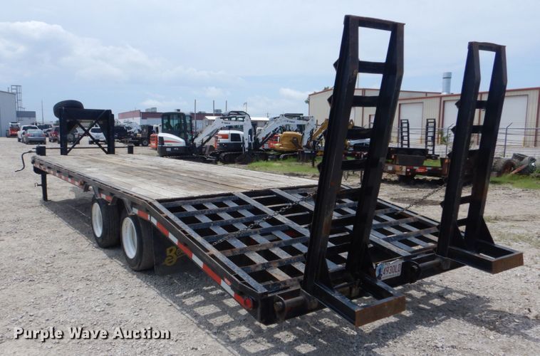 image for item FT9274 2015 Belshe DT255 equipment trailer