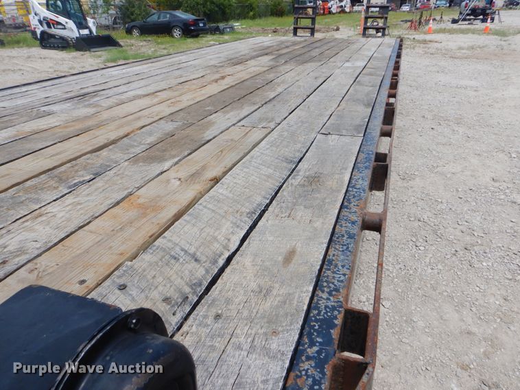 image for item FT9274 2015 Belshe DT255 equipment trailer