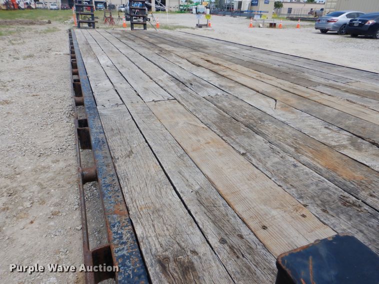 image for item FT9274 2015 Belshe DT255 equipment trailer