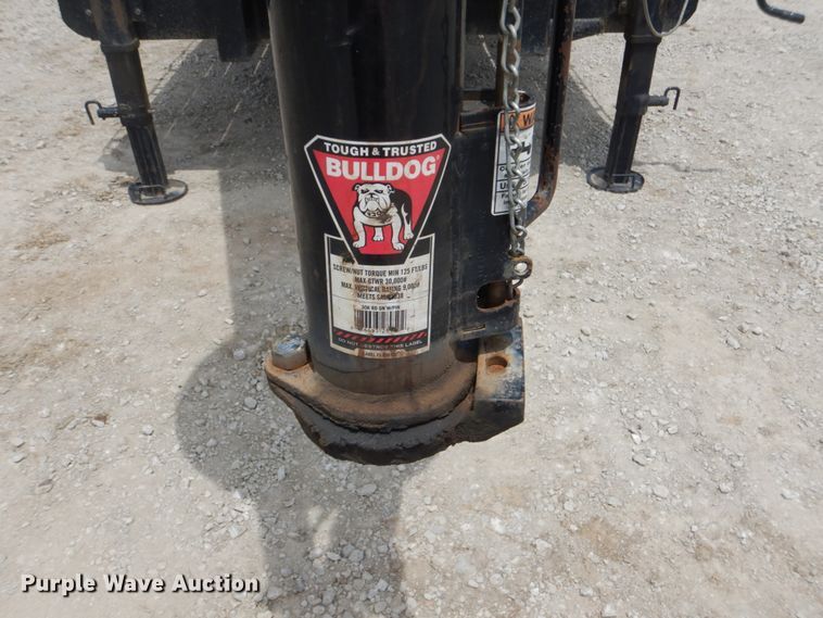 image for item FT9274 2015 Belshe DT255 equipment trailer