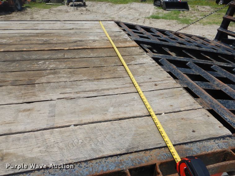 image for item FT9274 2015 Belshe DT255 equipment trailer