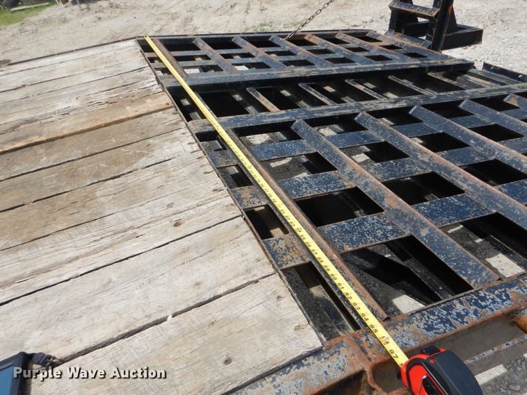 image for item FT9274 2015 Belshe DT255 equipment trailer