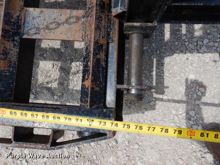 image for item FT9274 2015 Belshe DT255 equipment trailer