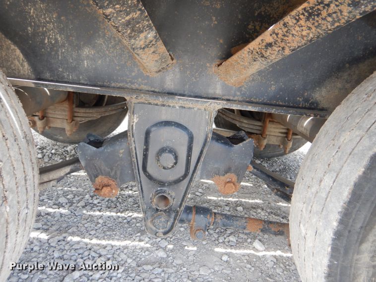 image for item FT9274 2015 Belshe DT255 equipment trailer