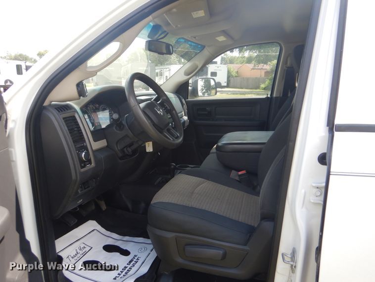 image for item FT9359 2012 Dodge Ram 4500 Crew Cab utility truck with crane