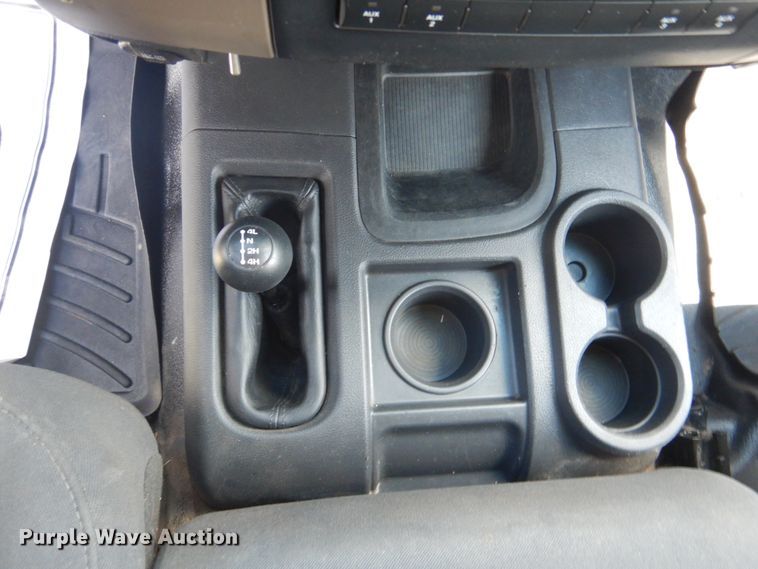 image for item FT9359 2012 Dodge Ram 4500 Crew Cab utility truck with crane