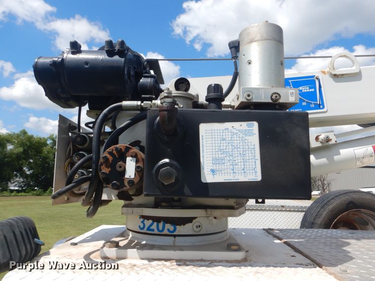 image for item FT9359 2012 Dodge Ram 4500 Crew Cab utility truck with crane