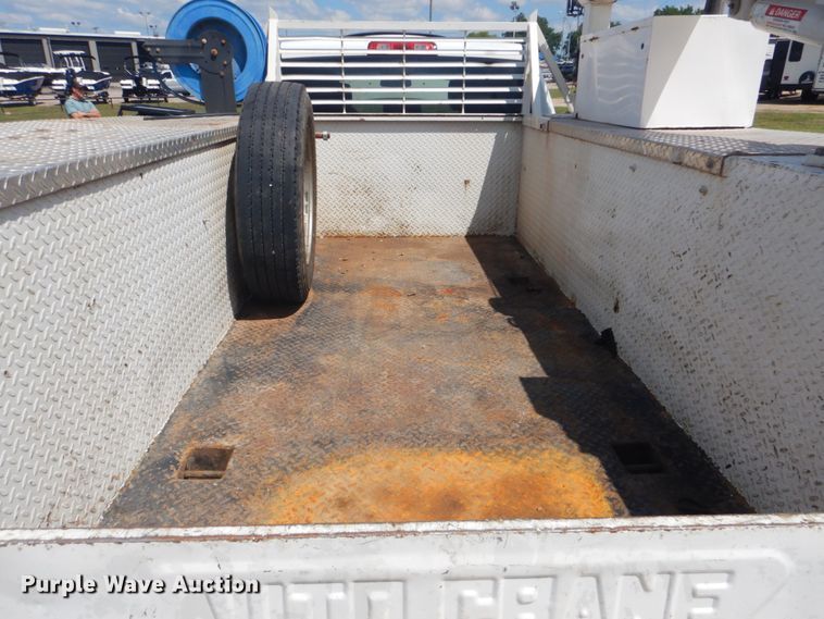 image for item FT9359 2012 Dodge Ram 4500 Crew Cab utility truck with crane