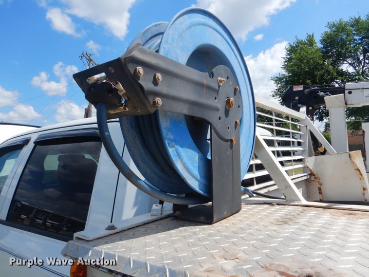 image for item FT9359 2012 Dodge Ram 4500 Crew Cab utility truck with crane