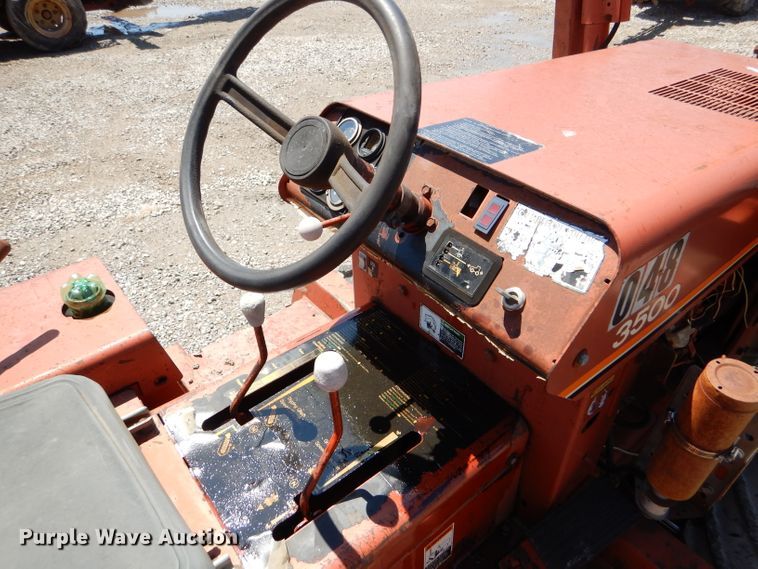 image for item FY9501 1993 Ditch Witch 3500DDLSB trencher