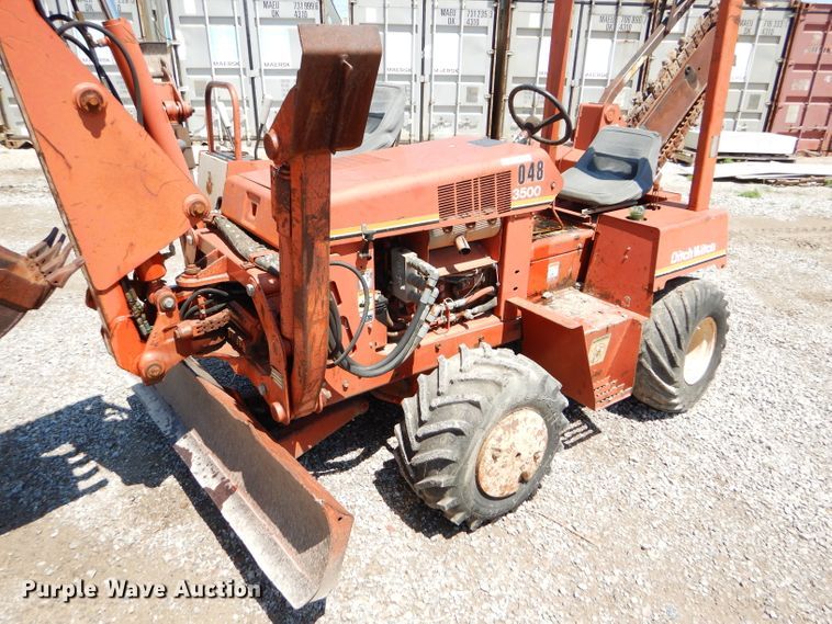 image for item FY9501 1993 Ditch Witch 3500DDLSB trencher