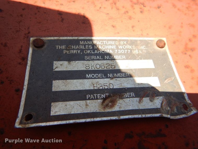 image for item FY9501 1993 Ditch Witch 3500DDLSB trencher