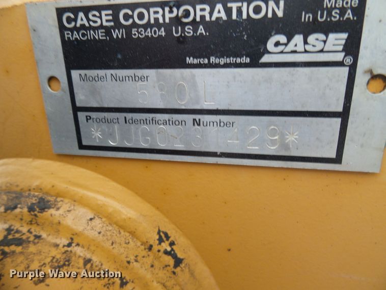 image for item DB2243 1996 Case 580L backhoe