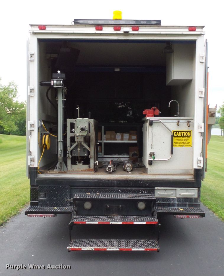 image for item DC4535 2008 Ford E450 sewer inspection truck