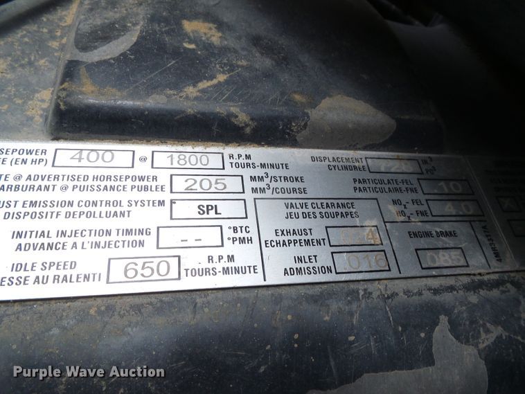 image for item DC5072 1999 Mack CH613 semi truck