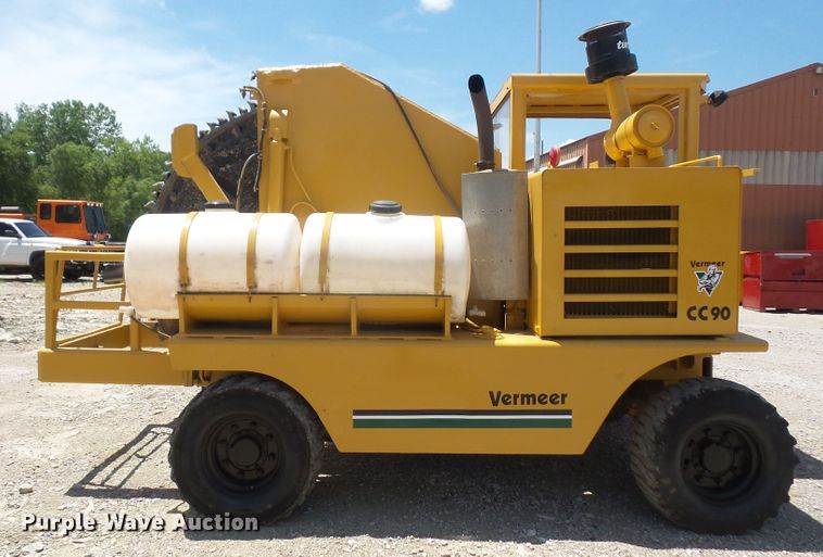 image for item DD6305 1987 Vermeer CC90 rock saw