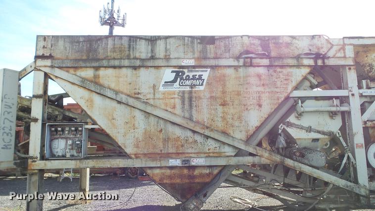 image for item DE4931 1990 Ross 135-10 Uniplant Central Mix concrete plant