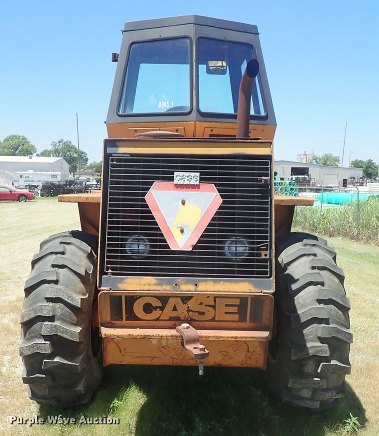 Case W14 wheel loader in Wichita, KS Item DE5432 sold Purple Wave