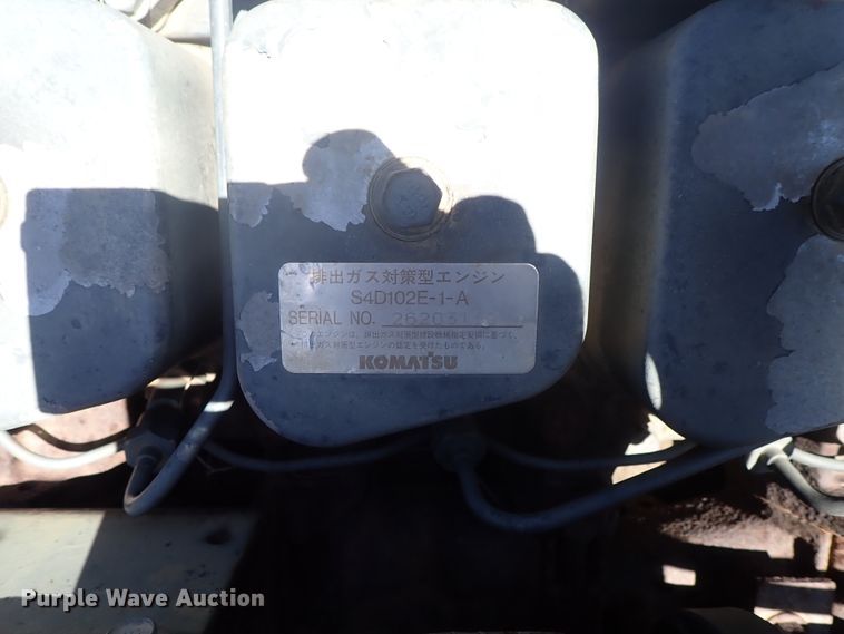 image for item DE5433 Komatsu PC128UU-1E excavator