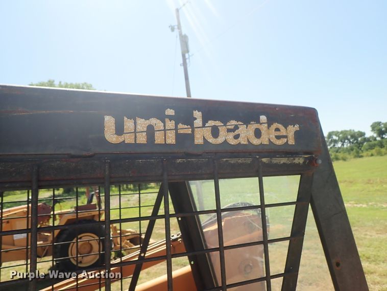 image for item DE5439 1981 Case 1845 skid steer