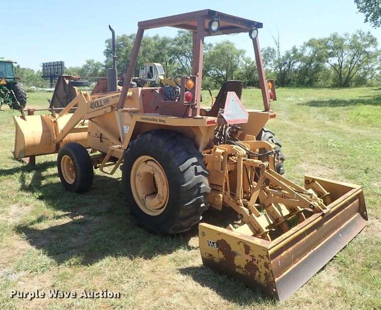 image for item DE5440 1983 Case 480LL landscape tractor