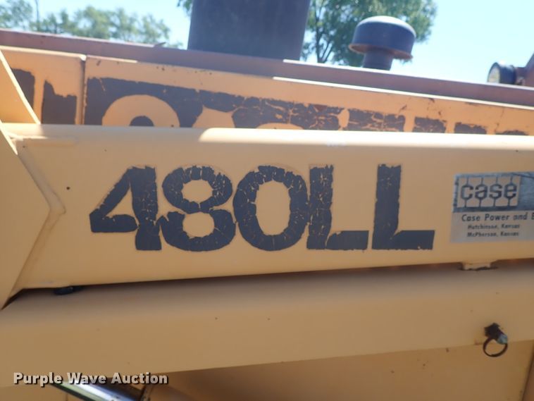 image for item DE5440 1983 Case 480LL landscape tractor